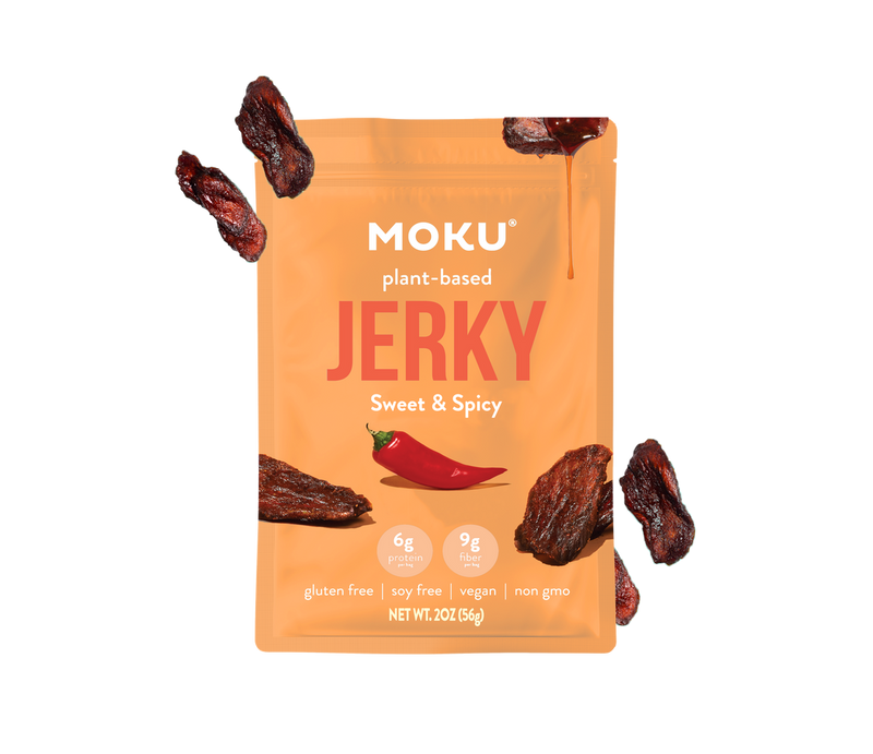 Plant-Based Mushroom Jerky by Moku Foods - Variety Pack - High-quality Jerky by Moku Foods at BariatricPal Store