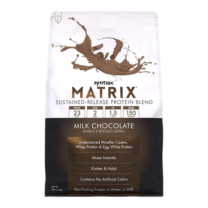 Syntrax Matrix Sustained Release Protein Powder - 10 Flavors and 3 Sizes! - High-quality Protein Powder Tubs by Syntrax at 