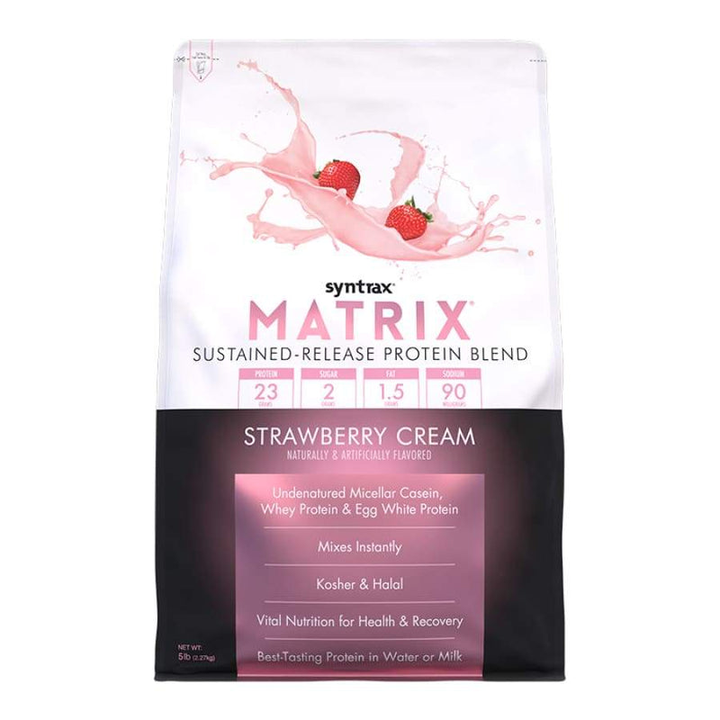 Syntrax Matrix Sustained Release Protein Powder - 10 Flavors and 3 Sizes! - High-quality Protein Powder Tubs by Syntrax at 