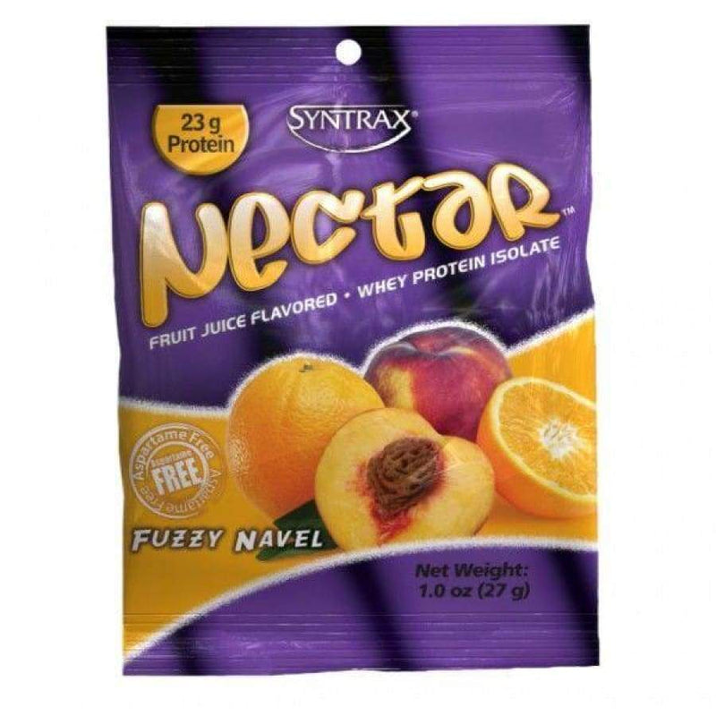 Syntrax Nectar Protein Powder Grab N' Go Box - Fuzzy Navel (12 Servings) - High-quality Single Serve Protein Packets by Syntrax at 