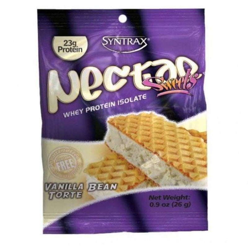 Syntrax Nectar Protein Powder Grab N' Go Box - Vanilla Bean (12 Servings) - High-quality Single Serve Protein Packets by Syntrax at 