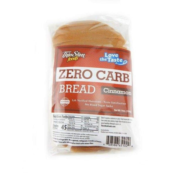 ThinSlim Foods Zero Carb Protein Bread - Cinnamon - High-quality Protein Bread by ThinSlim Foods at 