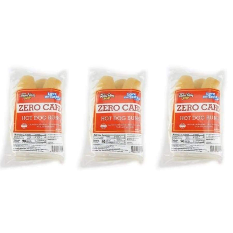 ThinSlim Foods Zero Carb Protein Hot Dog Buns - High-quality Protein Buns by ThinSlim Foods at 