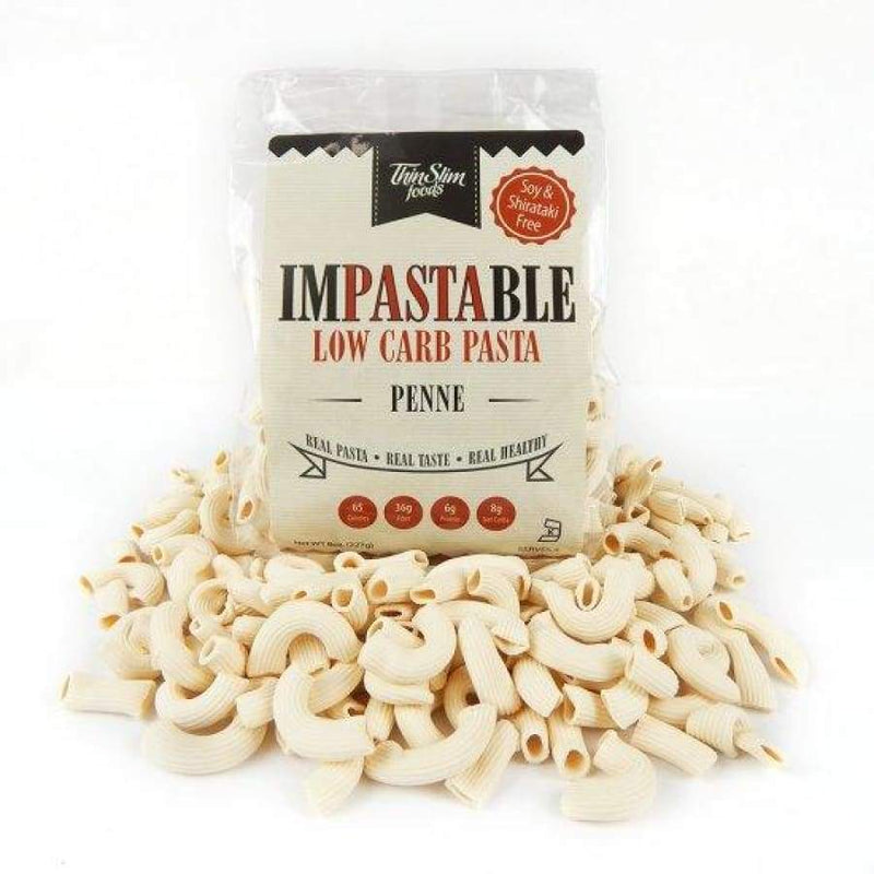 ThinSlim Foods Impastable Low Carb Pasta - Penne - High-quality Pasta by ThinSlim Foods at 