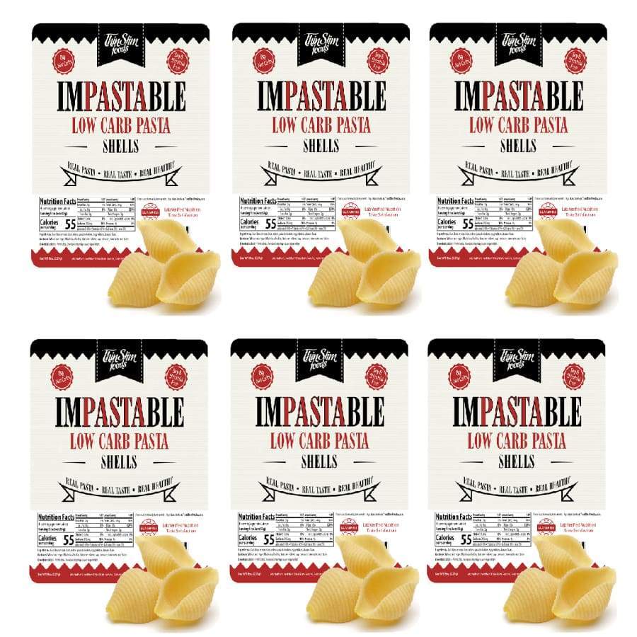Low Carb Shell ThinSlim Foods Impastable Low Carb Pasta - Shells