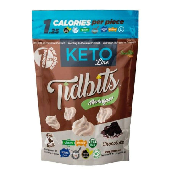 Tidbits "KETO" Sugar-Free Meringue Cookies by Santte Foods - Chocolate - High-quality Cakes & Cookies by Santte Foods at 