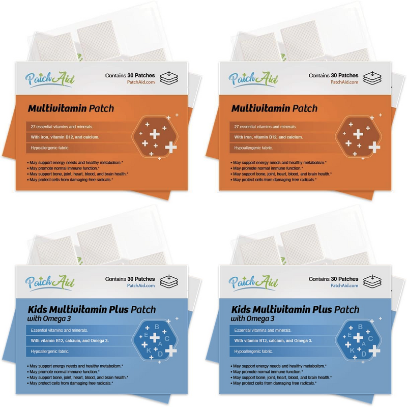 Family Multivitamin Patch Pack by PatchAid - High-quality Vitamin Patch by PatchAid at 