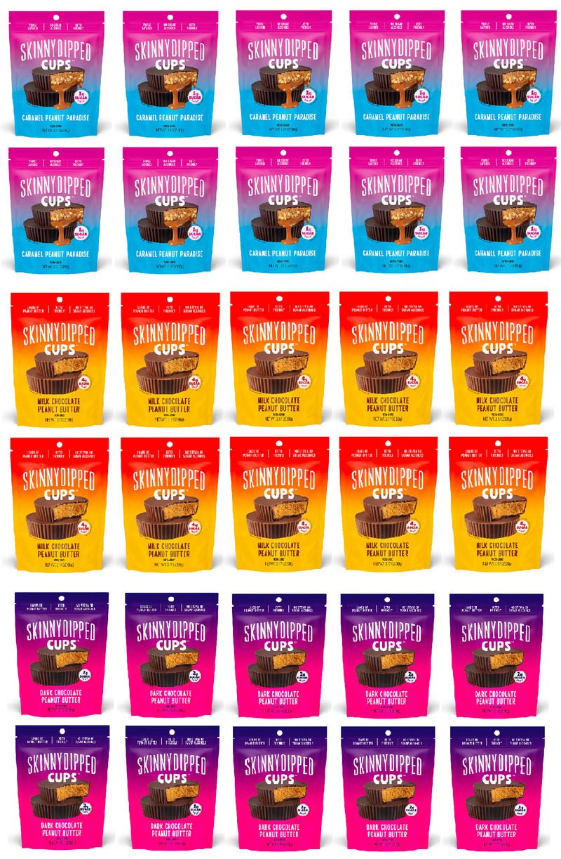 SkinnyDipped Cups - Variety Pack - High-quality Candies by SkinnyDipped at 