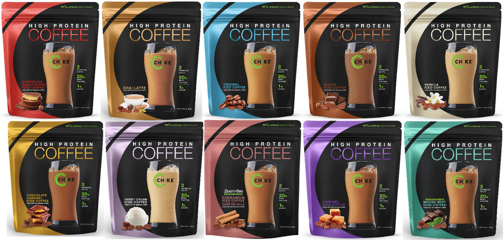 Chike Nutrition High Protein Iced Coffee, 14 Serving Bag by Chike