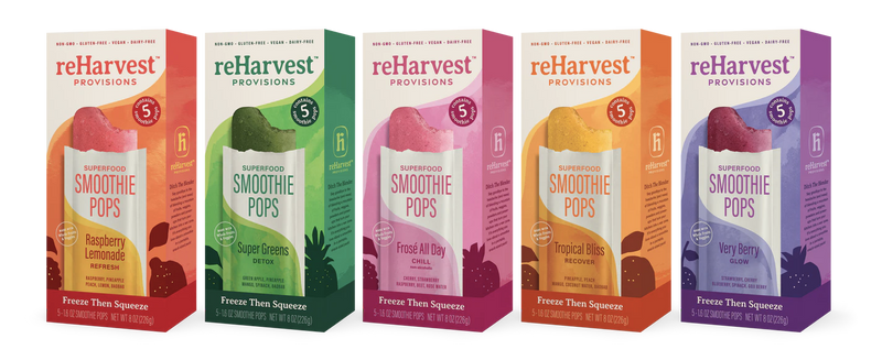 reHarvest Provisions Smoothie Pops - Variety Pack - High-quality Smoothies by reHarvest Provisions at 