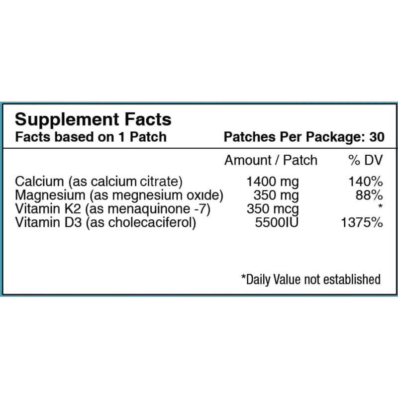 Vitamin D3 Plus Calcium Vitamin Patch by PatchAid - High-quality Vitamin Patch by PatchAid at 