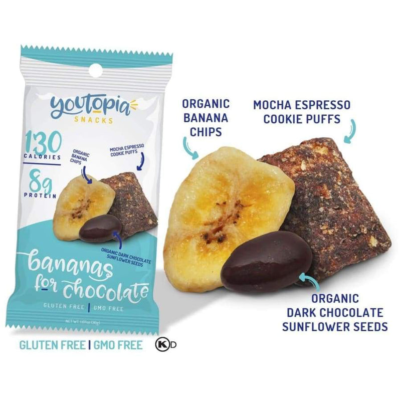 Youtopia Snacks Protein Snack Mix - Bananas For Chocolate - High-quality Protein Snack Mix by Youtopia Snacks at 