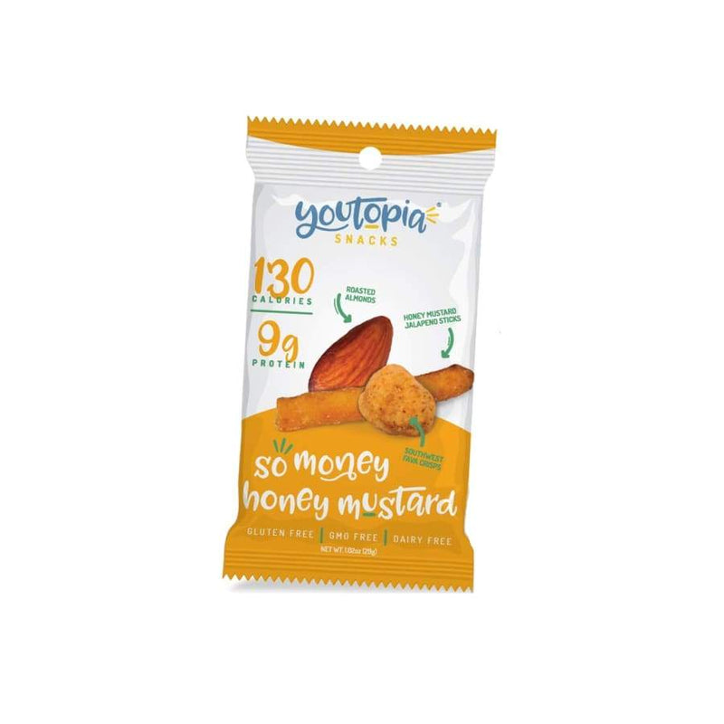Youtopia Snacks Protein Snack Mix - So Money Honey Mustard - High-quality Protein Snack Mix by Youtopia Snacks at 