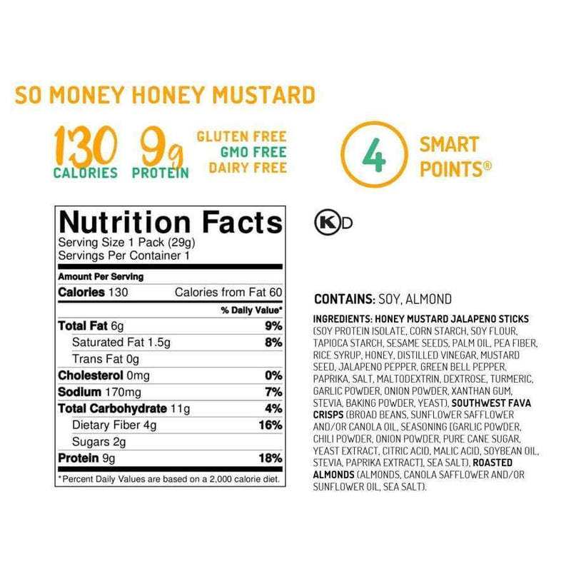 Youtopia Snacks Protein Snack Mix - So Money Honey Mustard - High-quality Protein Snack Mix by Youtopia Snacks at 